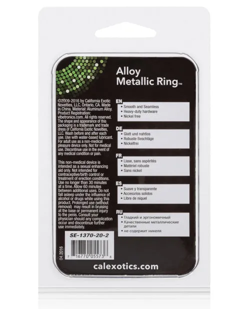Alloy Metallic Ring