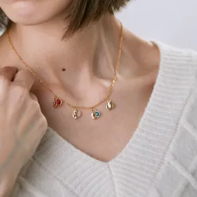 Bria Birthstone Necklace
