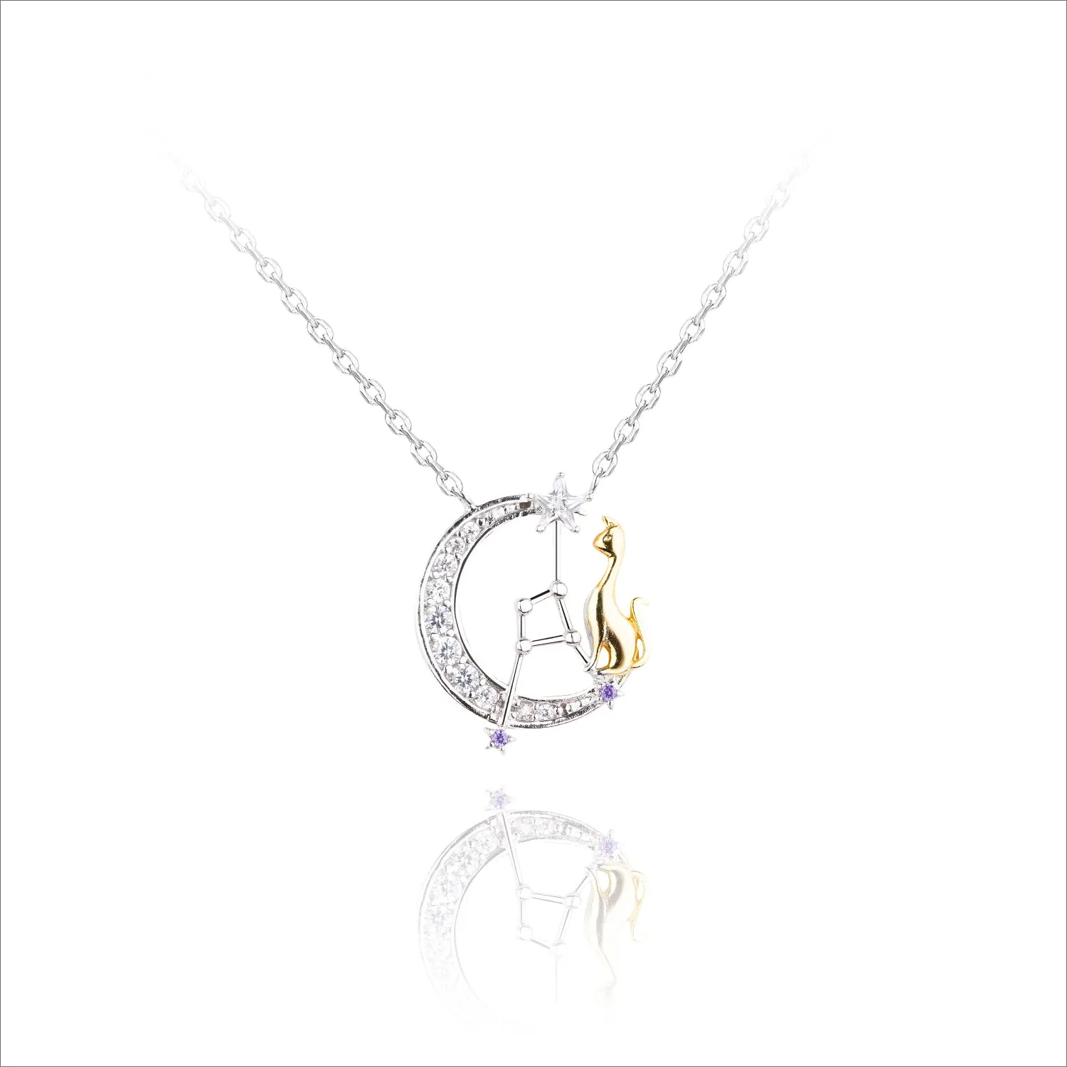 Constellation Cat Necklace