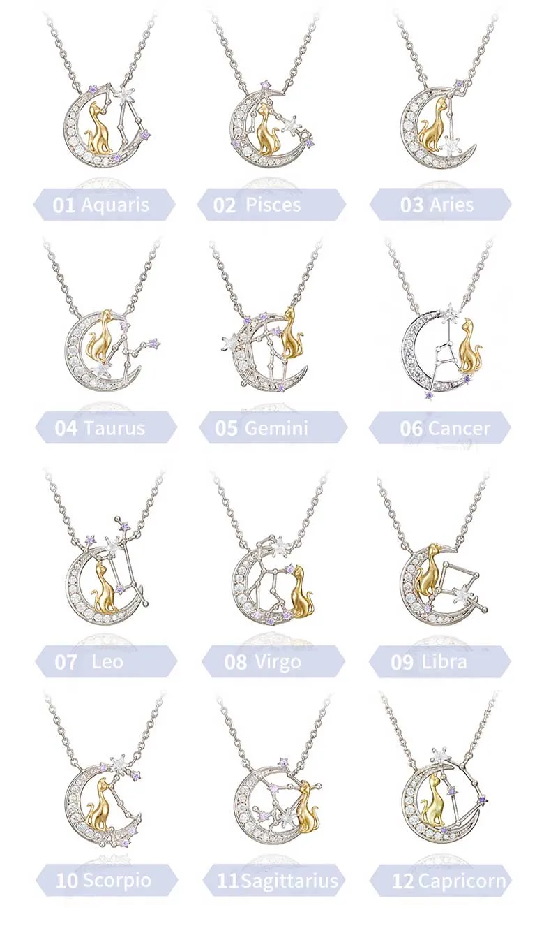 Constellation Cat Necklace
