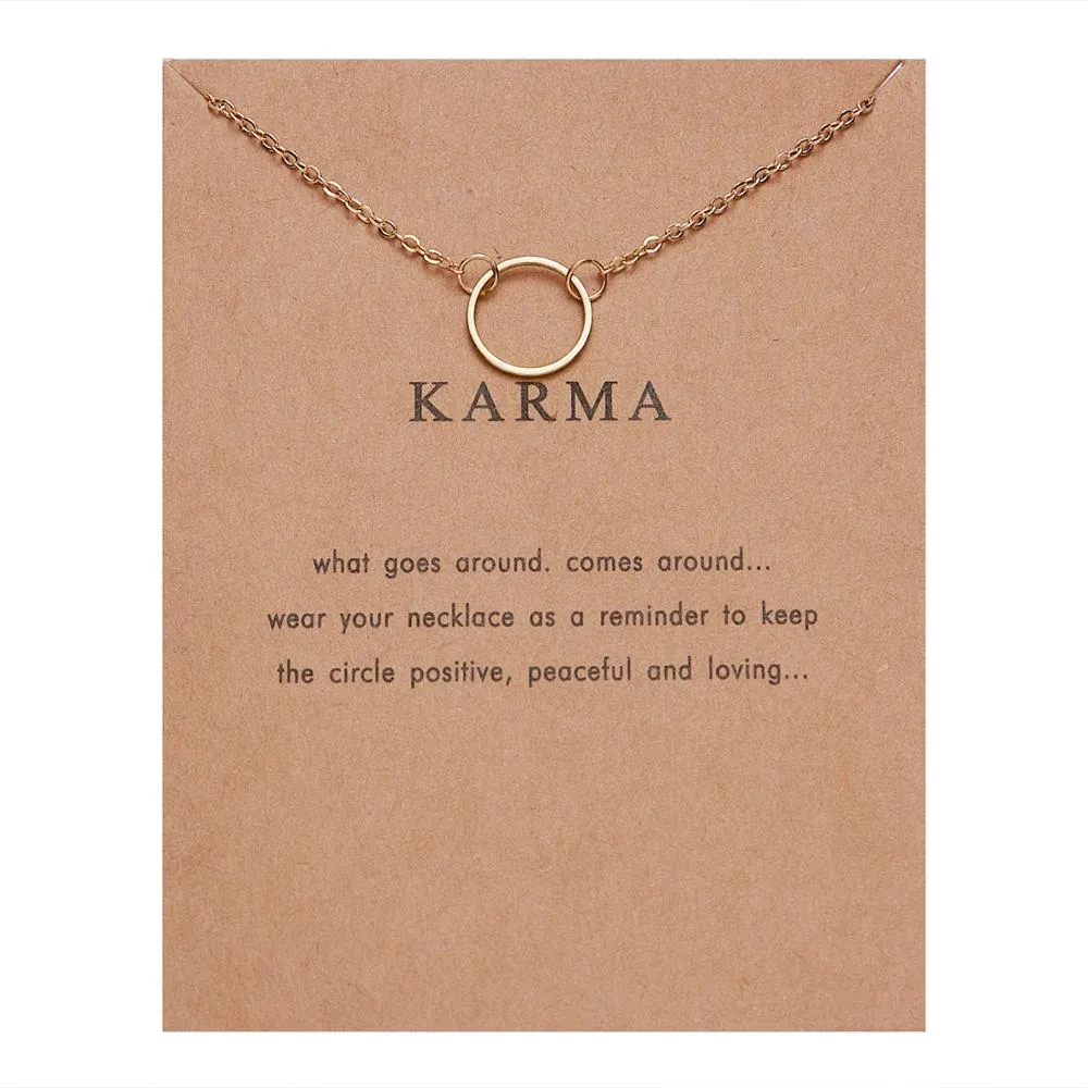 Cute Alloy Karma, Sun, Star, Butterfly, Heart, Luck, Balance, Spiritual Pendant Necklaces