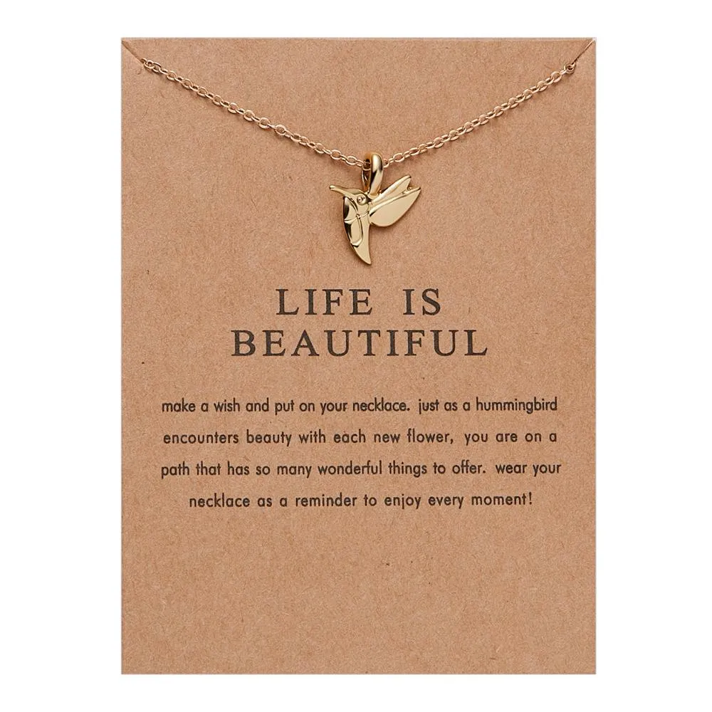 Cute Alloy Karma, Sun, Star, Butterfly, Heart, Luck, Balance, Spiritual Pendant Necklaces
