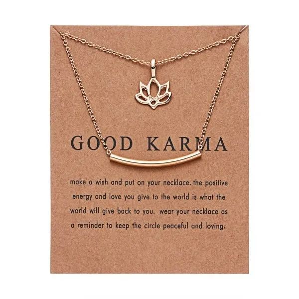 Cute Alloy Karma, Sun, Star, Butterfly, Heart, Luck, Balance, Spiritual Pendant Necklaces
