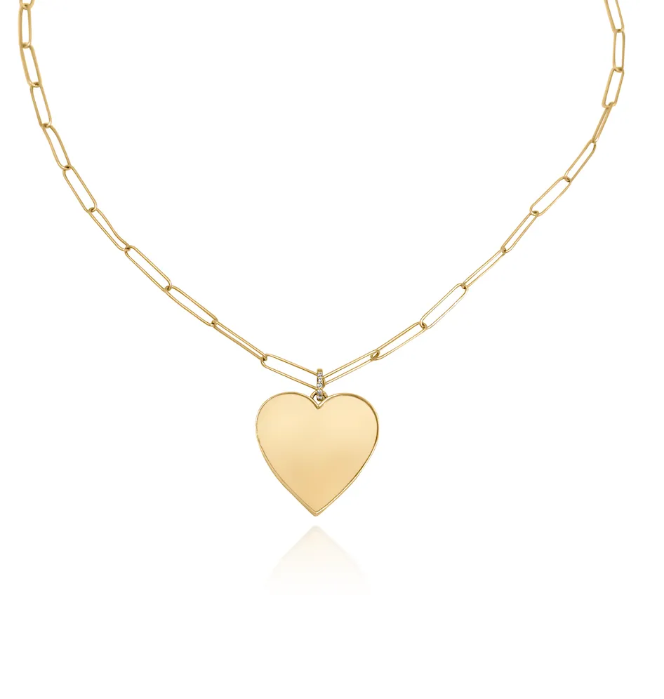 Diamond Heart Pendant