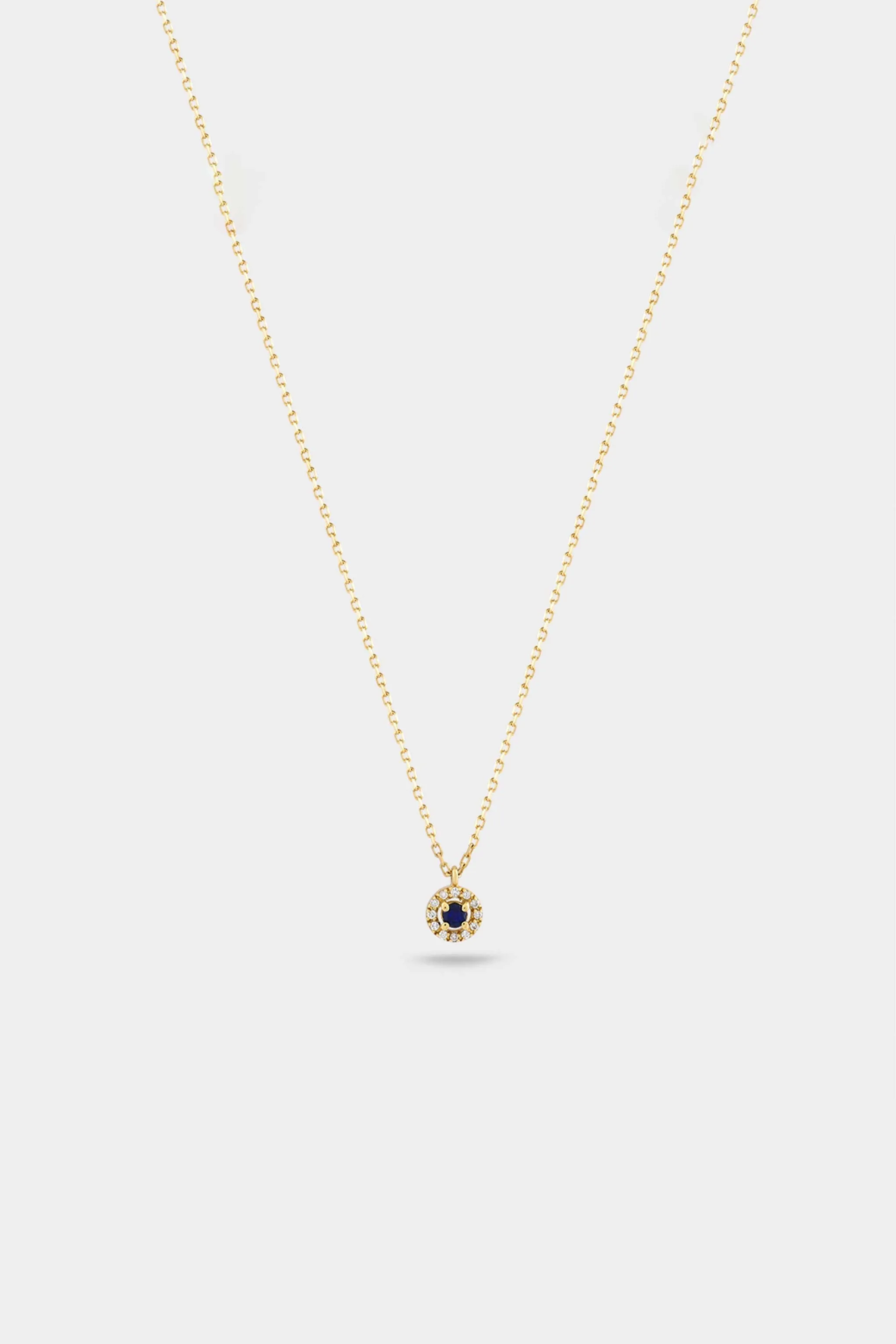 Mosaic Pendant in Sapphire and Diamond