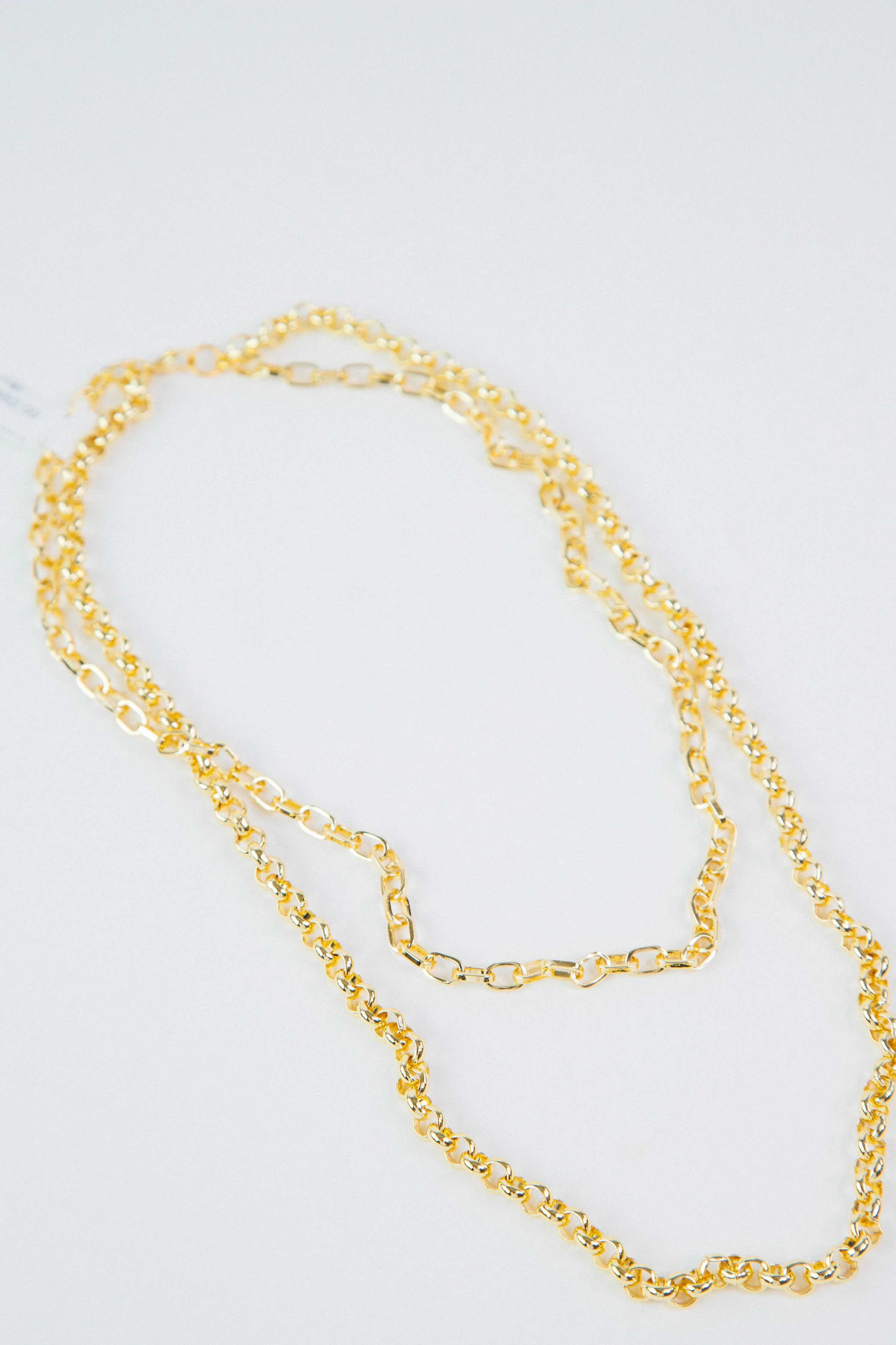 Nova Layered Chain Necklace, Gold