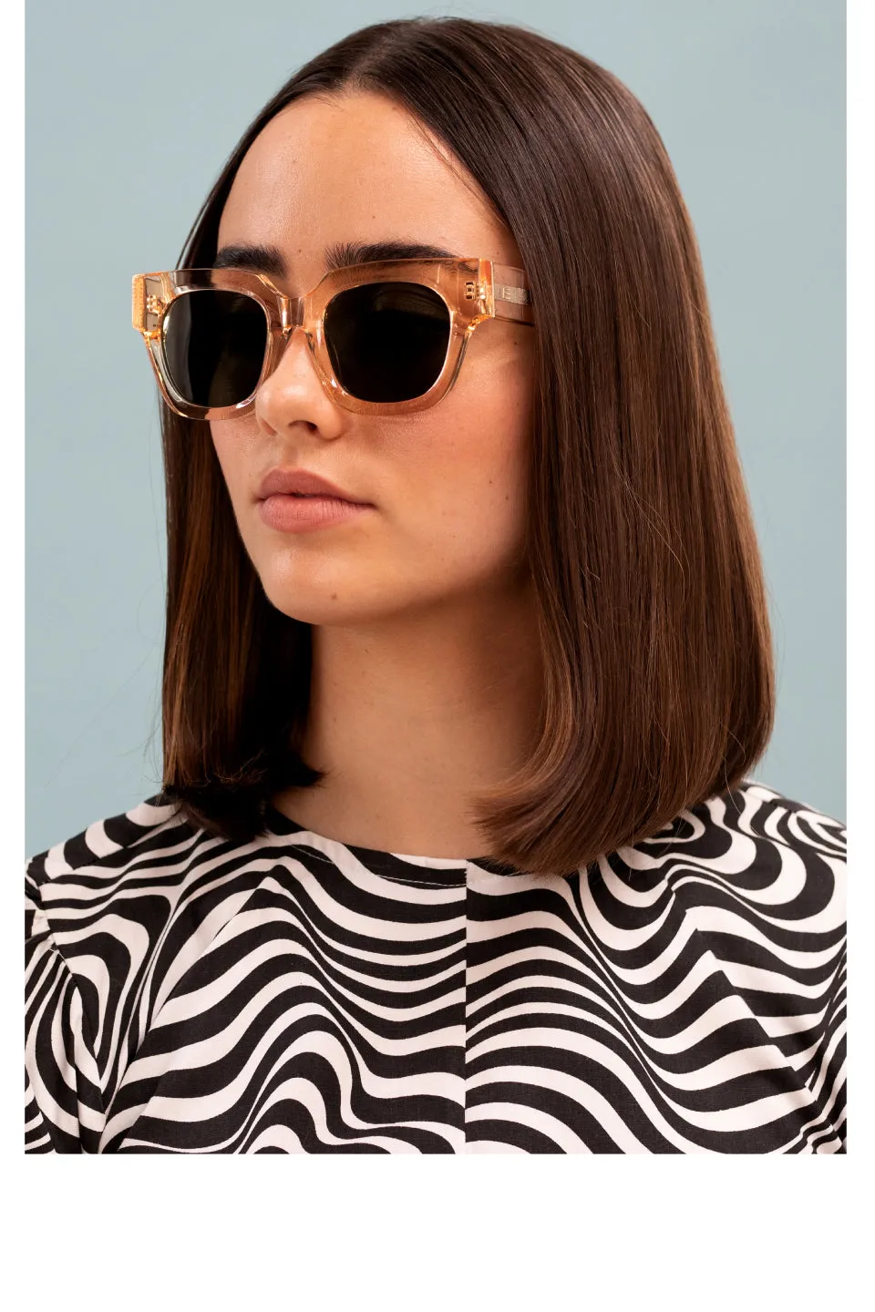 Rae Champagne Sunglasses