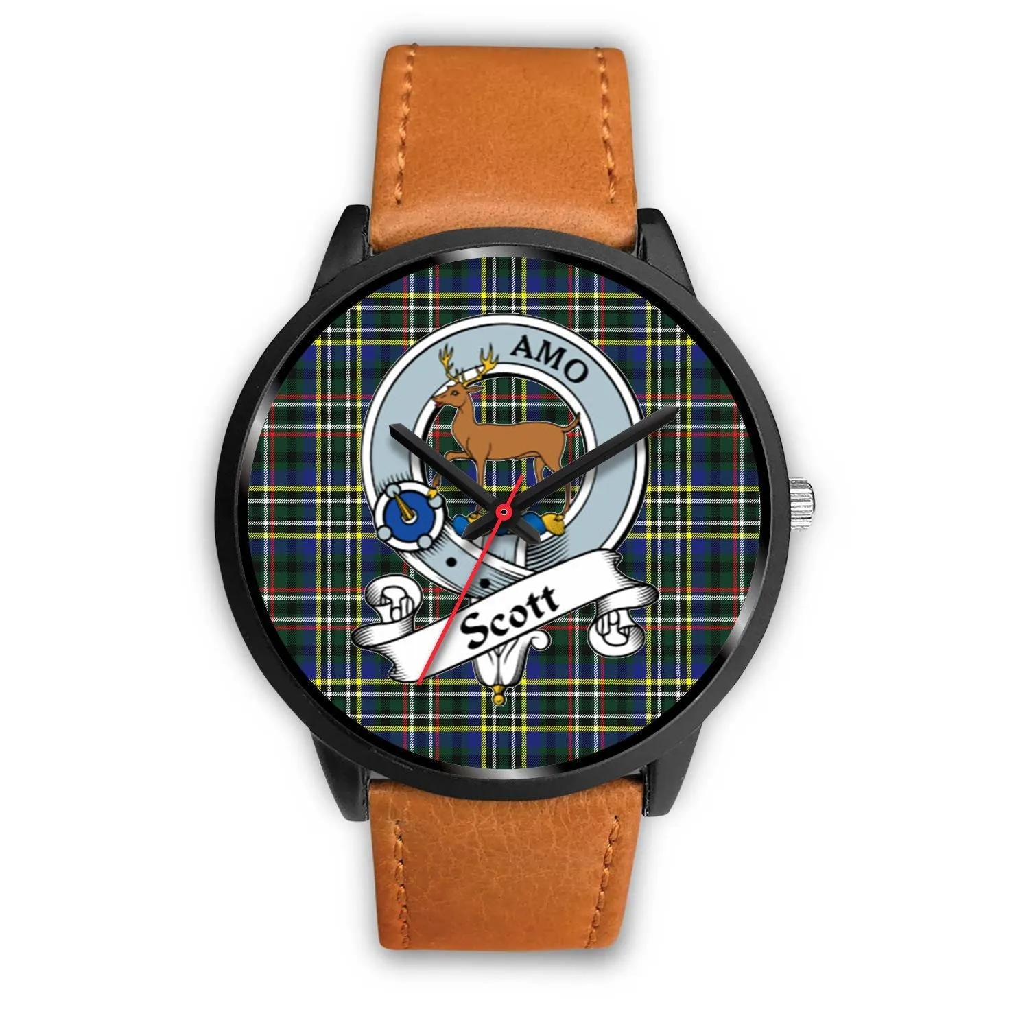 Scott Green Modern Clan Badge Tartan Black Watch