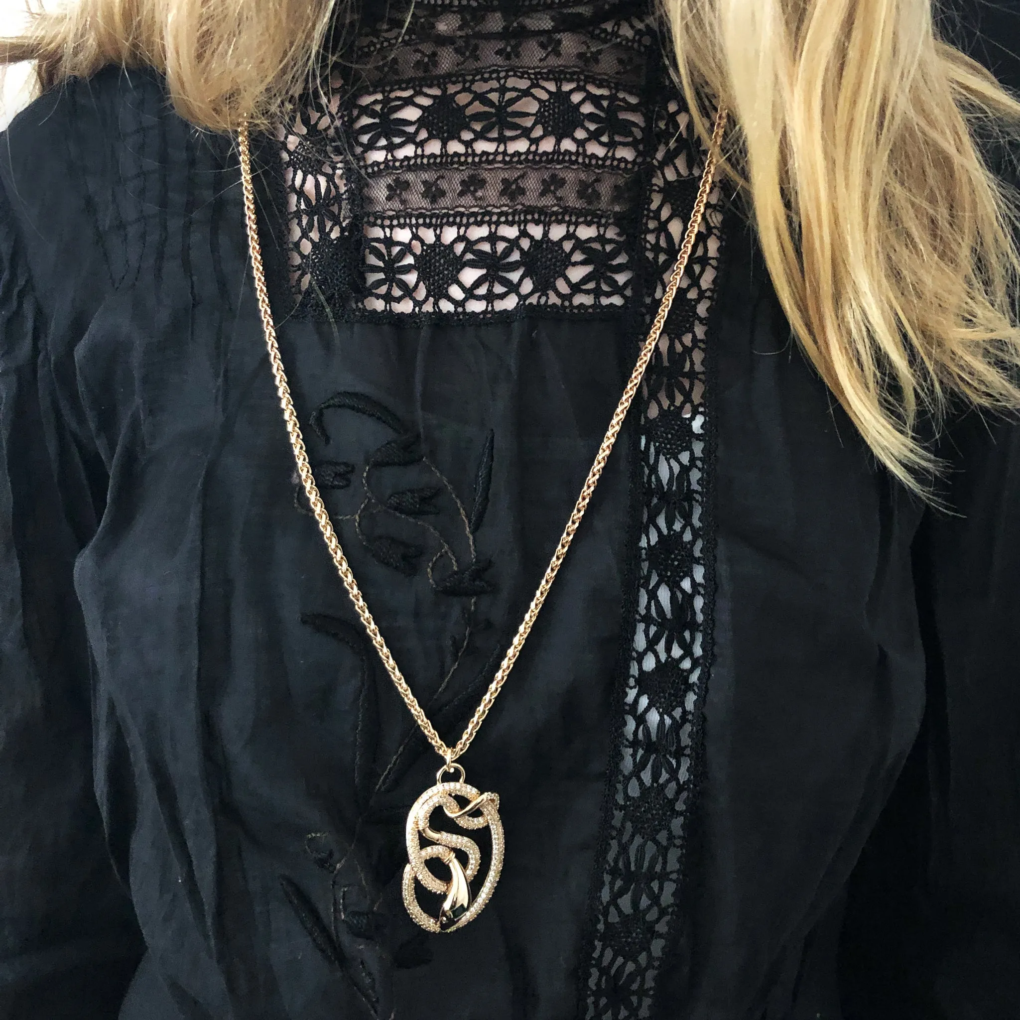 Scylla Snake Necklace