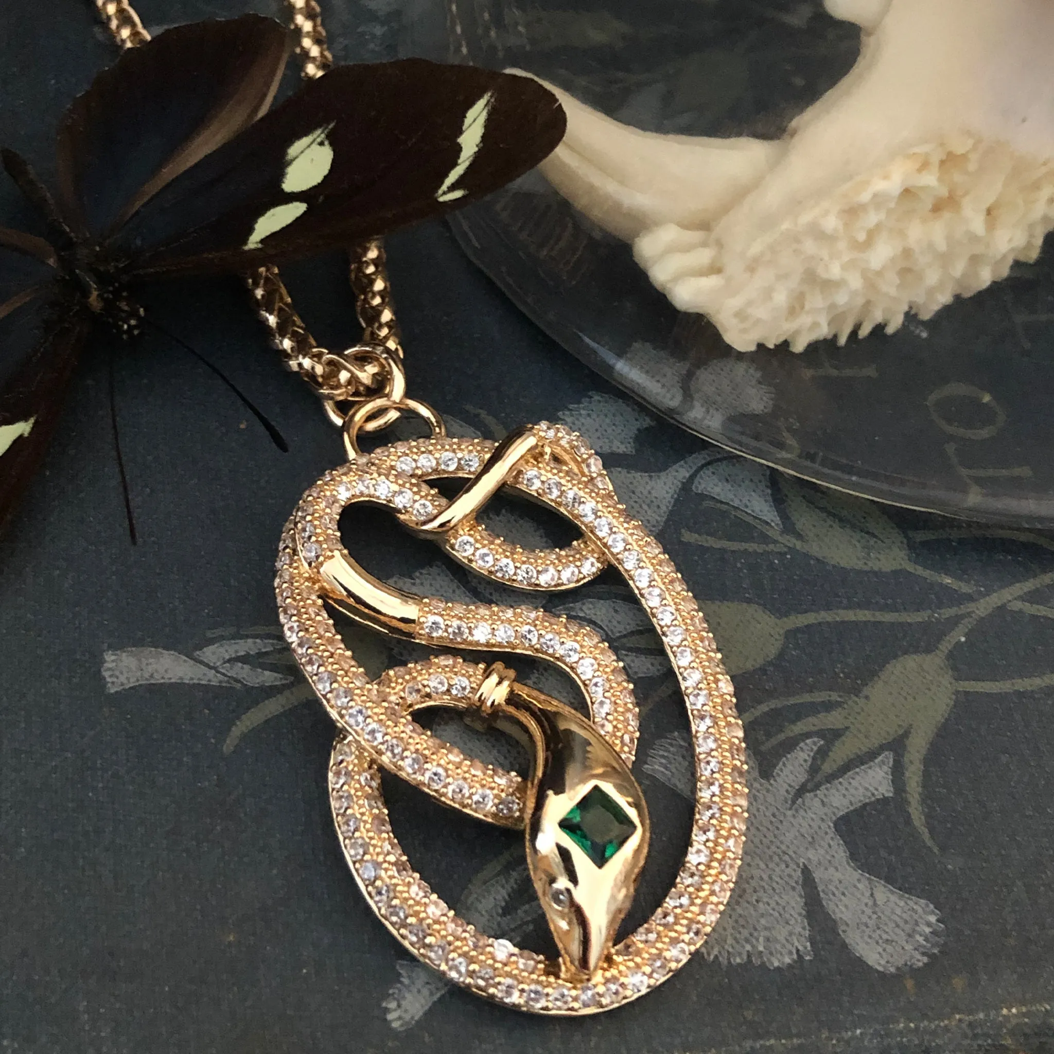 Scylla Snake Necklace