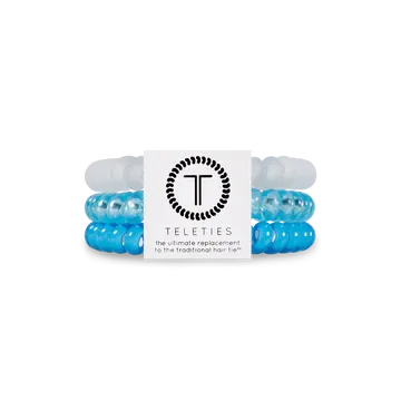 Teleties Hair Tie - Small Band Pack of 3 - Bora Bora