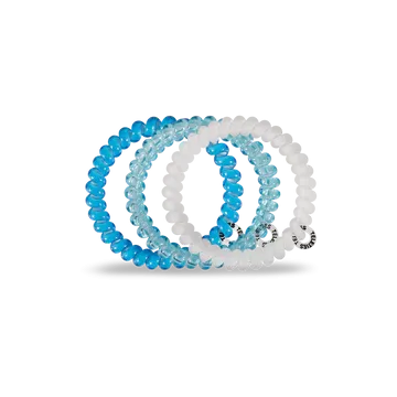 Teleties Hair Tie - Small Band Pack of 3 - Bora Bora