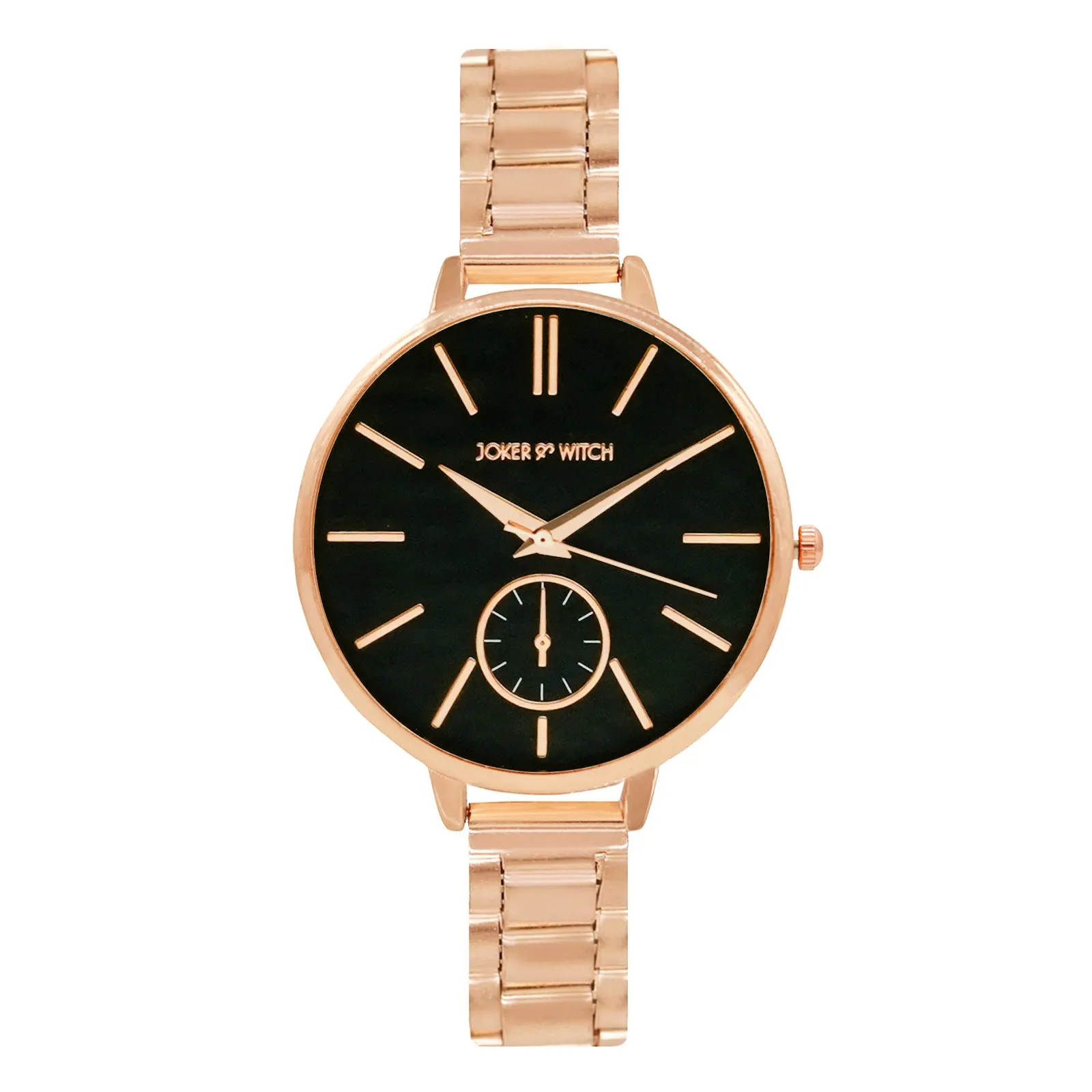 Time Travel Rosegold Watch Bracelet Stack