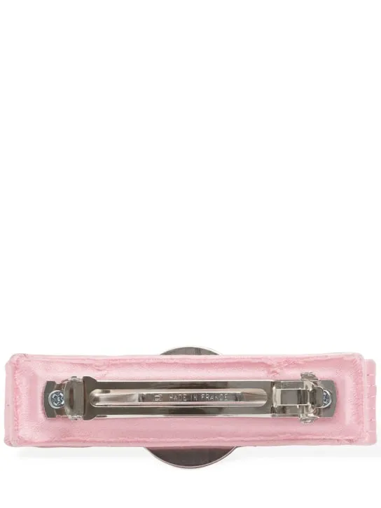 Versace   Gianni ribbon bow hair clip 