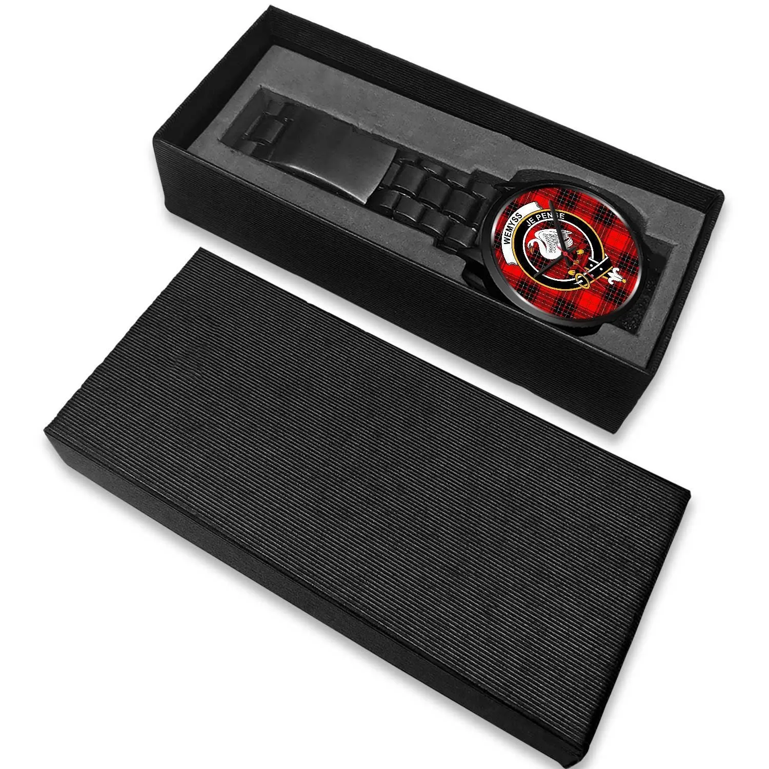 Wemyss Modern Clan Badge Tartan Black Watch