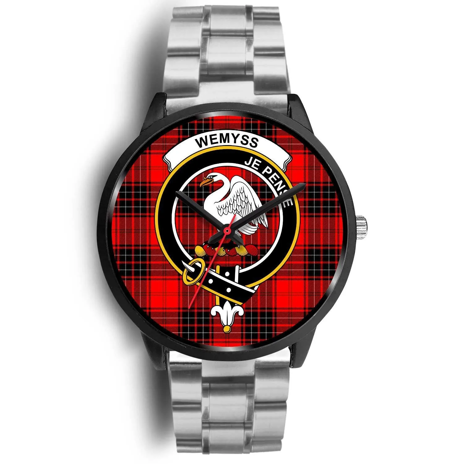 Wemyss Modern Clan Badge Tartan Black Watch