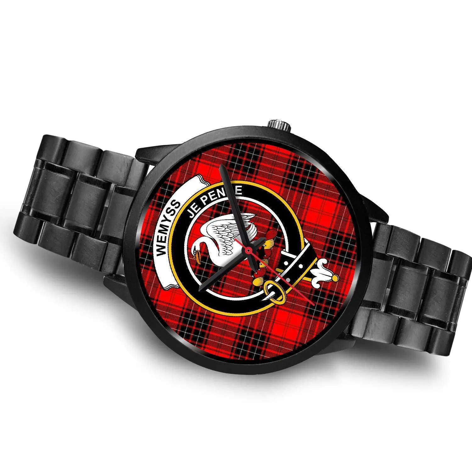 Wemyss Modern Clan Badge Tartan Black Watch