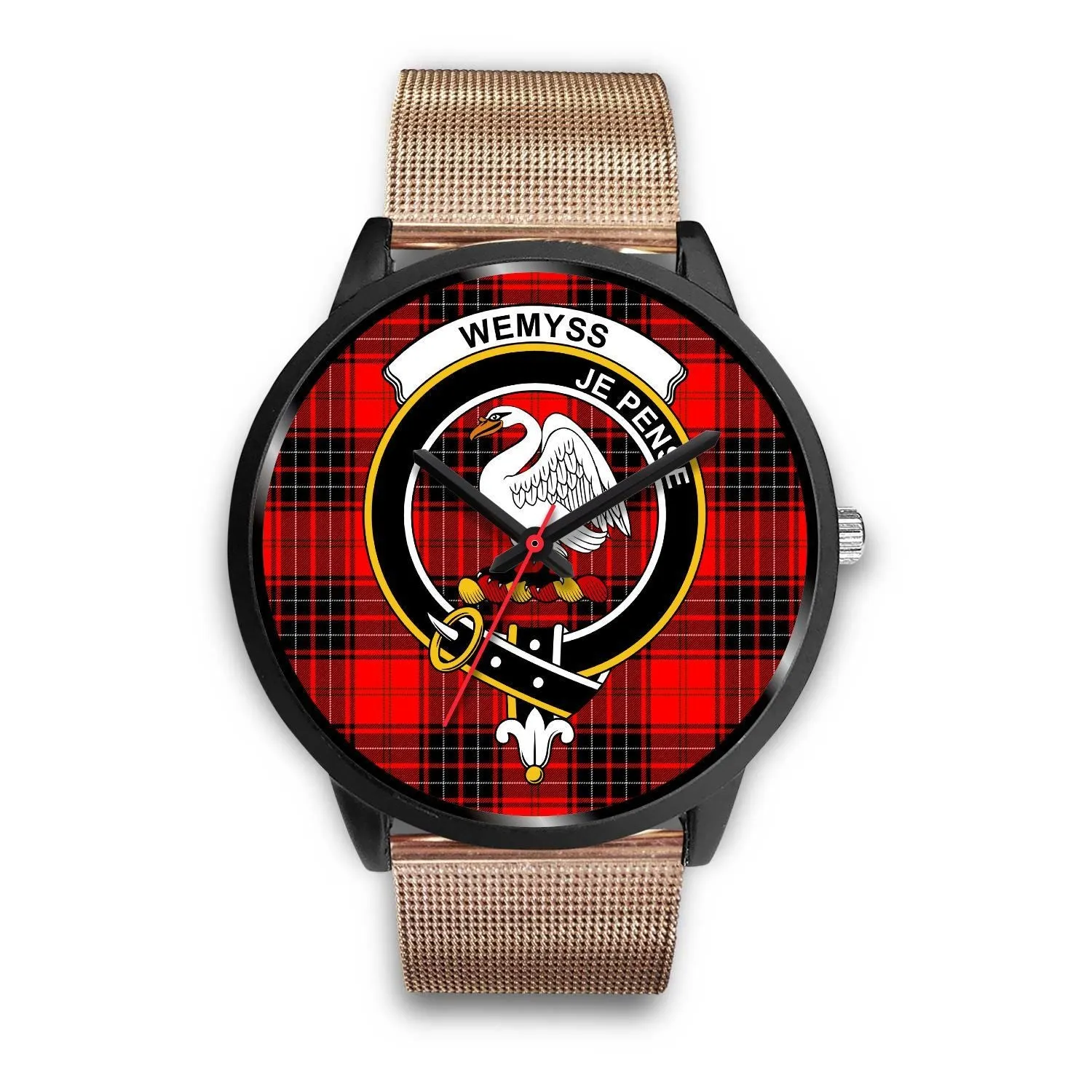 Wemyss Modern Clan Badge Tartan Black Watch