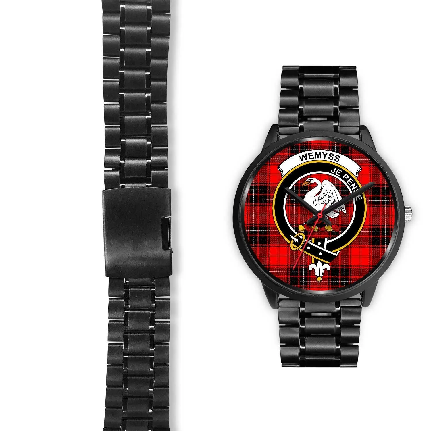 Wemyss Modern Clan Badge Tartan Black Watch