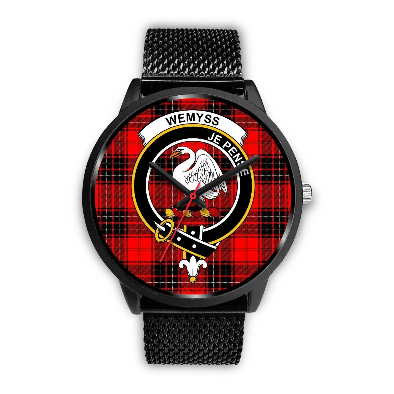 Wemyss Modern Clan Badge Tartan Black Watch