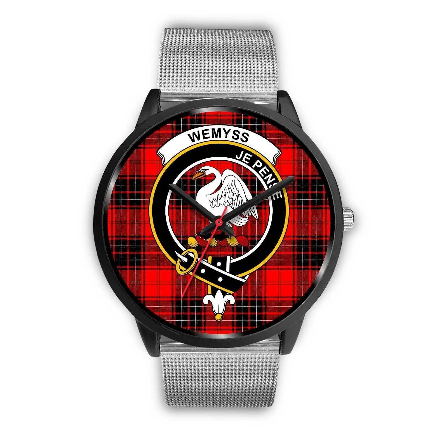 Wemyss Modern Clan Badge Tartan Black Watch