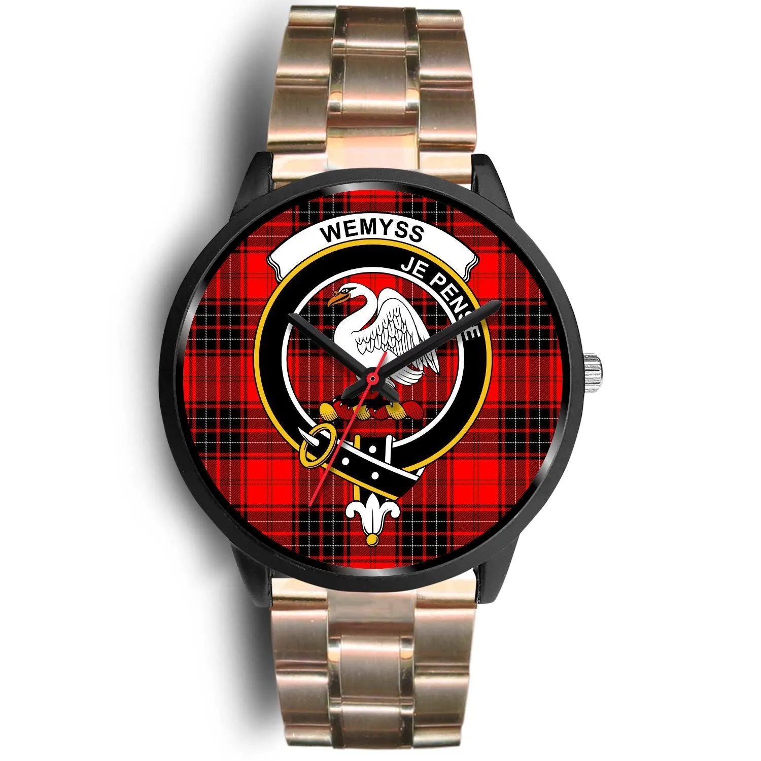 Wemyss Modern Clan Badge Tartan Black Watch